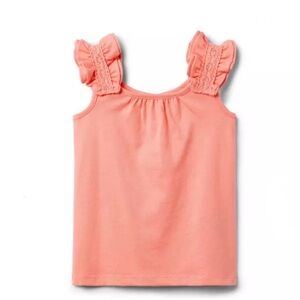 NWT Janie and Jack Ruffle Strap Tank Top Girls 16